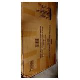 Boraam Cordova 24" Backless Swivel Counter Stool, Black