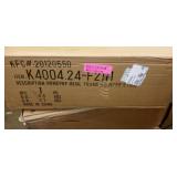 HomePop 24 inch Tristan Swivel Counter Stool