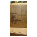 American Atelier Poinsettia Party Round Porcelain 16-Piece Dinnerware Set, Service For 4