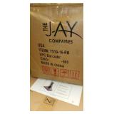 American Atelier Poinsettia Party Round Porcelain 16-Piece Dinnerware Set, Service For 4