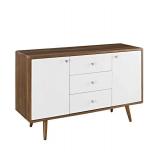 Transmit Sideboard- Walnut White- Retail:$341.99 (BOX 1 OF 2 ONLY)