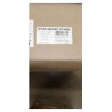 Leyva Nightstand- BLACK WENGUE- Retail:$142.99