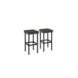 Palm Harbor Outdoor Wicker Bar Height Stool (Set Of 2)- Retail:$135.49