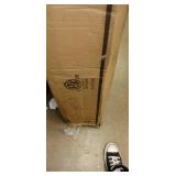 Propane - Plastic - Fire Pits - Rectangle - Assembly Required - Brown- Auburn Dark Brown Woven Gas Fire Pit Table- Retail:$298.49