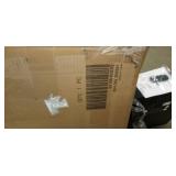 kleankin Bathroom Cabinet with Drawer and Shelf, Toilet Vanity Cabinet for Toilet Paper, Towels or Shampoo, Grey- Retail:$88.49