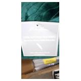 Rodeo Home 18 by 30 Natural feather Accent pillow EMERALD