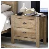 Grain Wood Furniture Montauk 2drawer Nightstand Solid Wood- Retail:$225.49