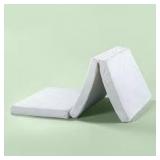Priage by Zinus 3 Inch Tri-Fold Gel Mattress- Retail:$109.99
