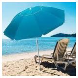 Bonosuki 6 foot Beach Umbrella TURQUOISE
