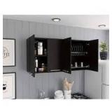 Sitka wall cabinet Black wengue- Retail:$269.99