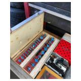 Craftsman tool around tool box with tools etc