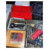 Craftsman tool around tool box with tools etc