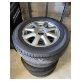 4 tires with GM wheels