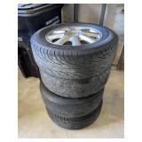 4 tires with GM wheels
