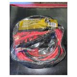 Appear new jumper cables in bag