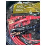 Appear new jumper cables in bag