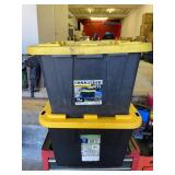 27 gallon totes pair