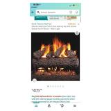 Nice gas fire log set