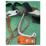 Buckingham model 3500 climbing spikes and harness set