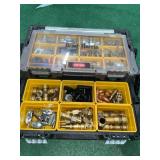 Misc footings copper, brass etc