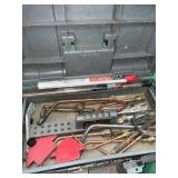 Tool box with torch accessories