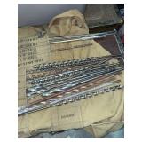 drill bits with bag