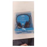 Logitech - H390 Wired USB Noise-Cancelling Over-the-Ear Headset - Black