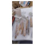 14 Pcs Silicone Cooking Utensils Kitchen Utensil Set - 446°F Heat Resistant