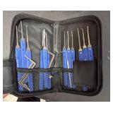 professional 17-piece hook set with three locks