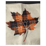 Fall Decor Pumpkin Maple Leaf Pillow Covers Set of 4 Autumn Theme Fall Harvest Pumpkins Truck Farmhouse Decorative Throw Pillow Covers 18 x 18 for Fall Decorations