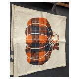 Fall Decor Pumpkin Maple Leaf Pillow Covers Set of 4 Autumn Theme Fall Harvest Pumpkins Truck Farmhouse Decorative Throw Pillow Covers 18 x 18 for Fall Decorations