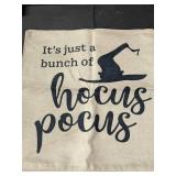 Home Express Emotion Halloween Decor Pillow Covers 18x18 Set of 4 Halloween Decorations Hocus Pocus Farmhouse Saying Outdoor Fall Pillows Decorative Throw Cushion Case for Home Couch TH023-18
