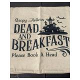 Home Express Emotion Halloween Decor Pillow Covers 18x18 Set of 4 Halloween Decorations Hocus Pocus Farmhouse Saying Outdoor Fall Pillows Decorative Throw Cushion Case for Home Couch TH023-18