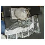 Ebest Sky Bidet, Dual Self-Cleaning, Nozzle Adjustable Water,Pressure Fresh Water Non-Electric, Quick Installation Mechanical Bidet Toilet Seat Attachment (EB1720) Black