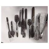 11 Piece Silicone Spatula Set - 446°F Heat Resistant Rubber Spatula