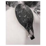 Temeisi 33pc Kitchen Utensil Set, Grey Silicone and Wooden Handle