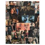 The vampire diaries fleece blanket 100x130