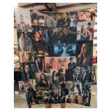 The vampire diaries fleece blanket 100x130