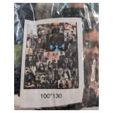 The vampire diaries fleece blanket 100x130