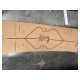 LucaSng Cork Yoga Mat, Position Line