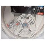 Taloya LED flush mount ceiling light ice blue