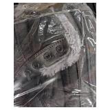 Lace Up Winter Snow Boots, Black, 38EUR