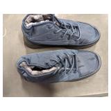 Short Ankle Winter Snow Boots, Blue, Size 45EUR