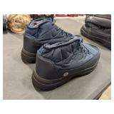 Short Ankle Winter Snow Boots, Blue, Size 45EUR