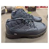 Short Ankle Winter Snow Boots, Blue, Size 37EUR