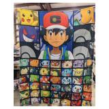 pokÃ©mon fleece throw blanket 130x150
