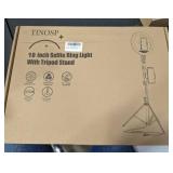 Tinosp 10-in selfie ring light with tripod stand in remote