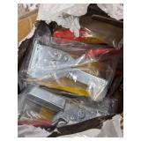 Chfine Hold Down Toggle Clamps Latch Antislip Red Hand Tool, 10pk