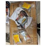 Chfine Hold Down Toggle Clamps Latch Antislip Red Hand Tool, 10pk