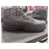 low ankle winter snow boots, gray, size 37EUR